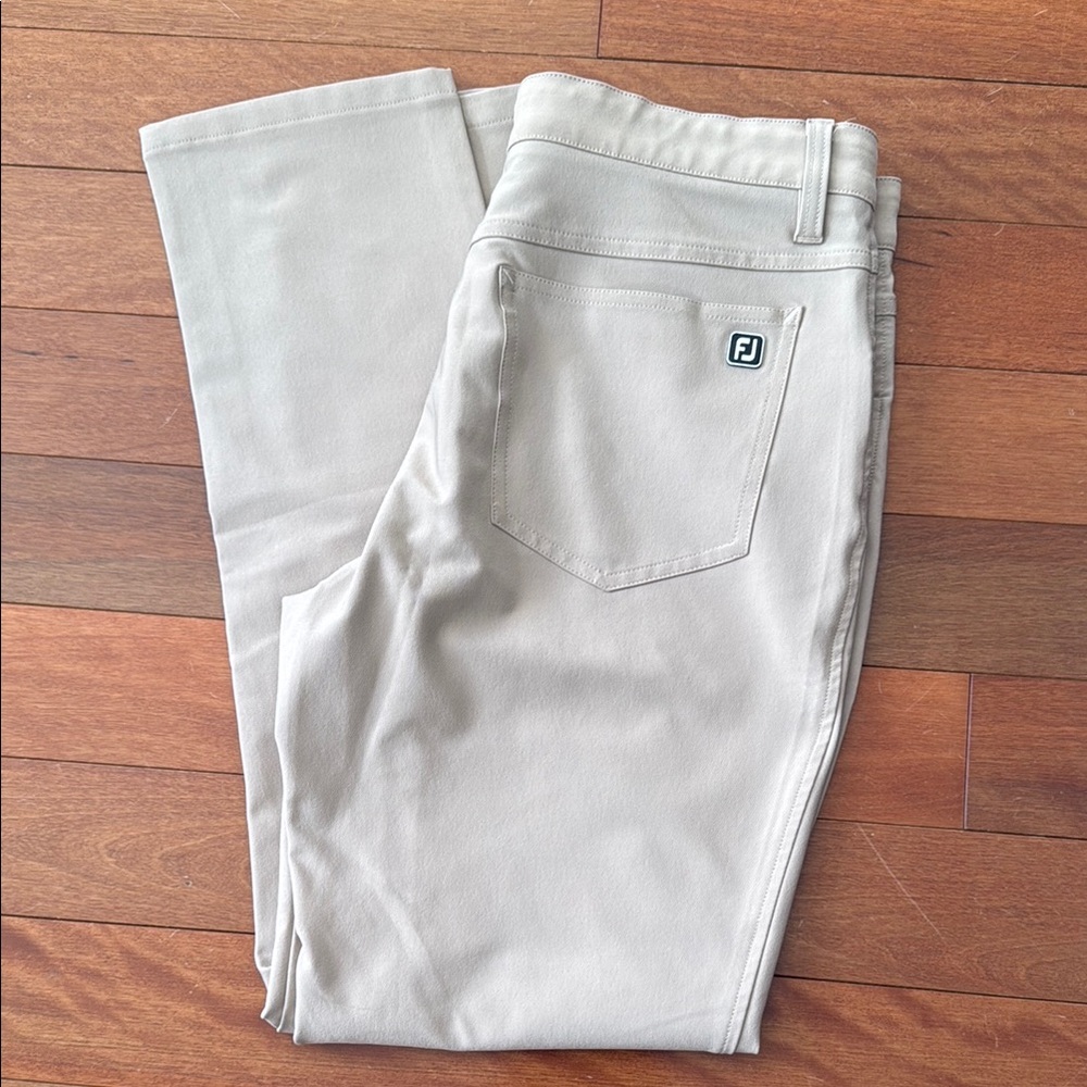 FootJoy Men's Cream Pants
